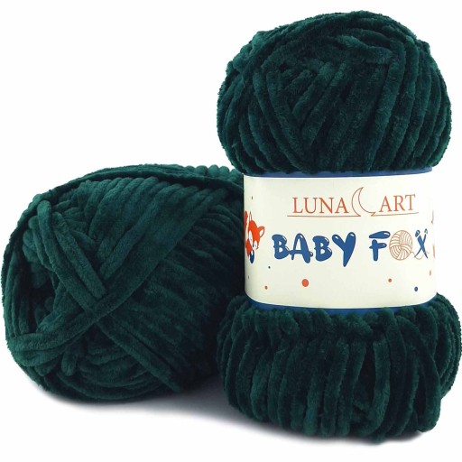 Priadza Luna Art Baby Fox 100-70 fľaša zelená