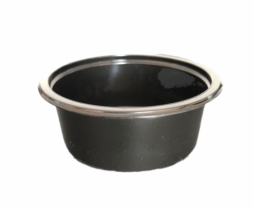 Nádoba na omáčku/dip 80 ml ČIERNA Bittner 100 ks.
