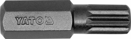 NÁRAZOVÉ BROTY YATO 8x30MM HEX 1/4' SPLINE M8 10KS