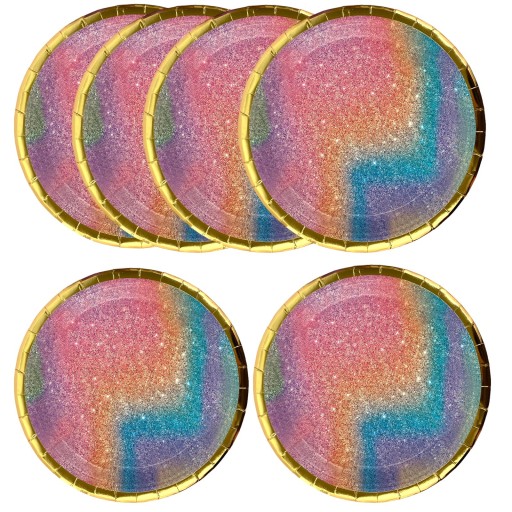 NARODENINOVÉ PAPIEROVÉ TANIERE Party Galaxy 23 cm.