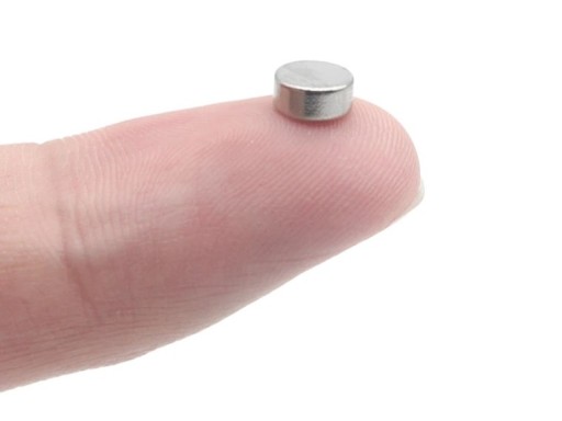 SILNÝ VALEC NEODYMIOVÝ MAGNET 6x3 10 KS