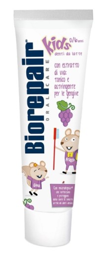 BIOREPAIR Kids 0-6 rokov, zubná pasta pre deti bez fluoridu