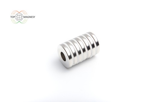 Neodymový prsteňový magnet MP 30x12x5 N38 1 kus
