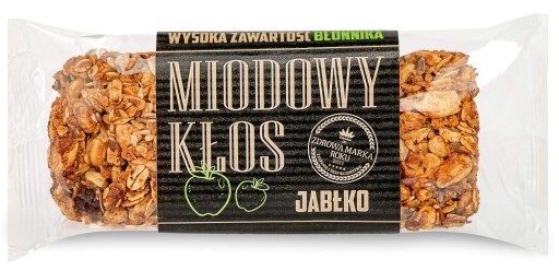 HONEY KŁOS tyčinkový med s jablkovými vločkami 45 g