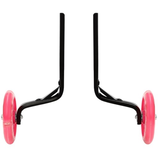 Oporné kolieska pre bicykel na učenie sa jazdy, univerzálne, nastaviteľné, LED