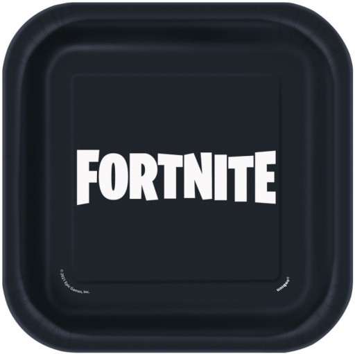 Papierové taniere Fortnite Battle 23 cm 8 ks.