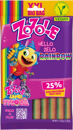 Zozole dúhové želé 150g