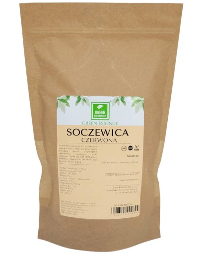 ČERVENÁ ŠOŠOVICA bez GMO, plná bielkovín 1 kg