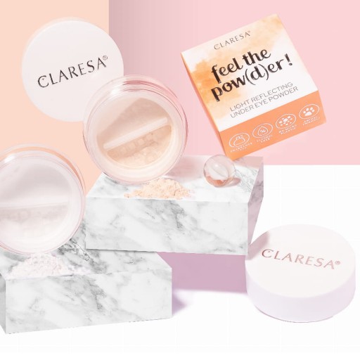 Claresa Illuminating Eye Powder 02 Béžová FEEL THE POW(D)ER! SVETLO