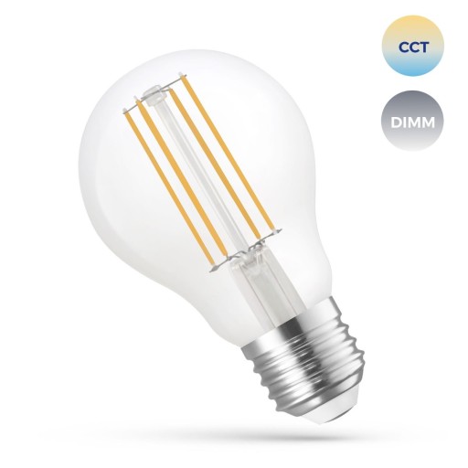 E27 5W COG CLEAR WiFi Tuya SMART LED žiarovka