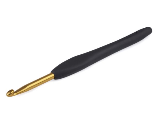 Háčik na háčkovanie so silikónovou rúčkou / veľkosť 5,5 mm