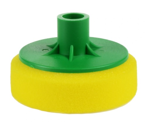 Boll špongia ŽLTÁ Stredne tvrdá MINI - 80mm