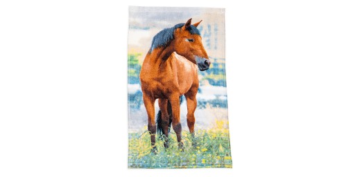 Osuška do škôlky 30x50 kone koníky poníky