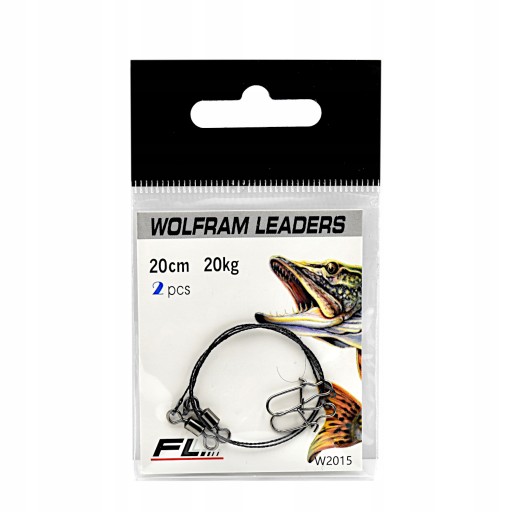TUNGSTEN RIGS FL 20 cm 20 kg - 2 ks