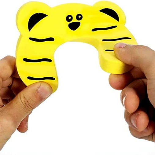Penové zarážky zámok dverí Animals 6 ks.