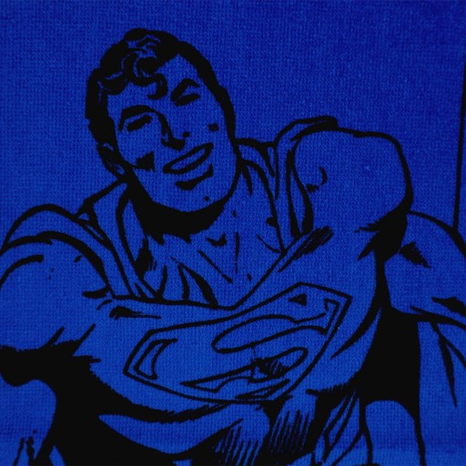 Osuška Superman do škôlky 30x50 cm