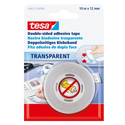 TESA Obojstranná lepiaca páska 12mmx10m