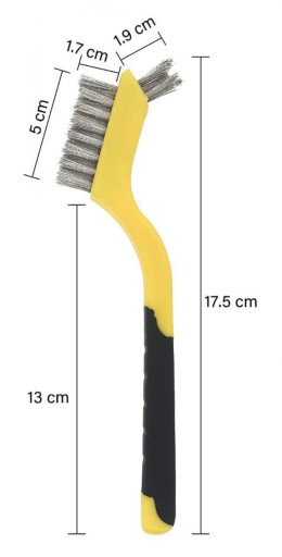 OBOJSTRANNÉ TECHNICKÉ DRÔTENÉ KEFY SADA 3 ks