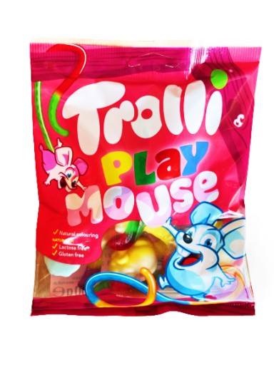 Playmouse ovocné myši Trolli želé 100g