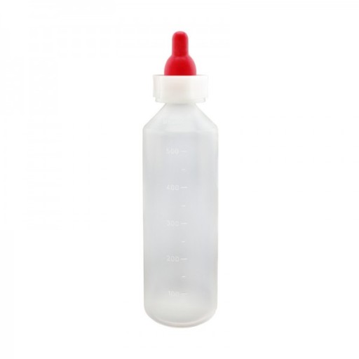 Fľaša na napájanie pre žriebätá, jahňatá a teliatka, 0,5 l