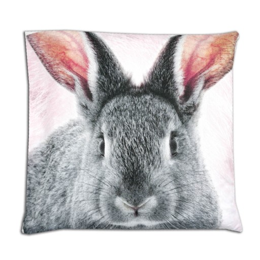 Bavlnená obliečka na vankúš pre deti 40x40 cm zajačik
