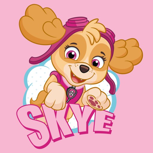 Čarovná osuška 30x30 cm Paw Patrol Skye ružová Magic