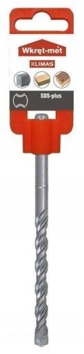 VRTÁK DO BETÓNU pre SDS PLUS 8 x 260 mm SKRUTKA KLMAS UNIVERZÁLNA SILNÁ