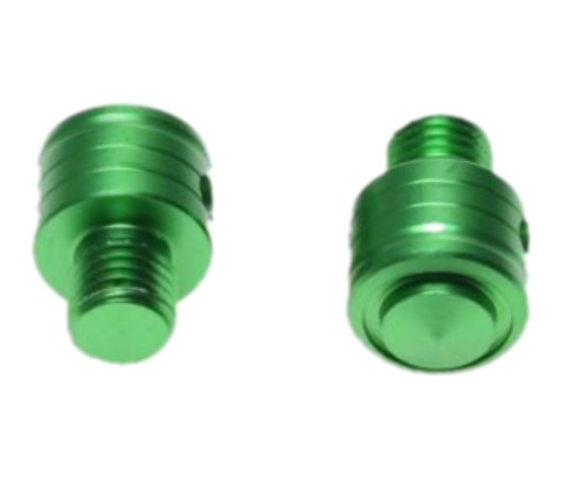 2x krytka otvoru pre zrkadlo M10 x 1,25 pravá + pravá