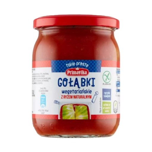 Plnená kapusta s ryžou natural 480g Primavika