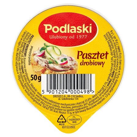 Forma na DROSED PODLASKI PASTE 50G