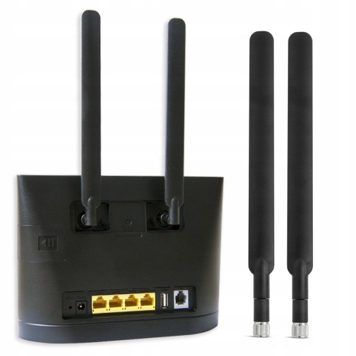 2x GSM ANTÉNA 4G LTE 12dBi pre HUAWEI SMA B535 B593