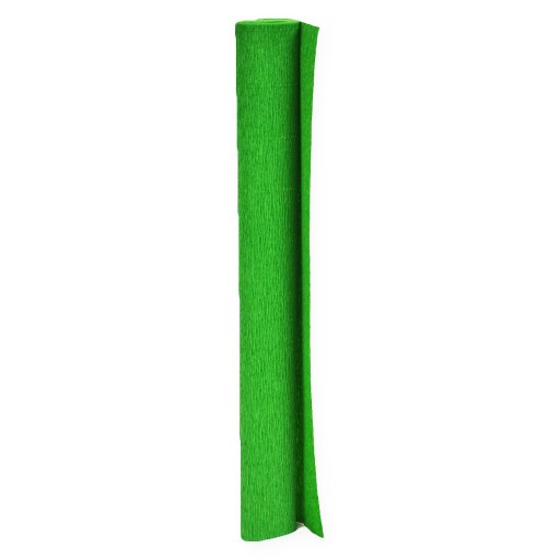 4000162 Hodvábny papier, krčený krepový papier, zelený, schéma 200x50