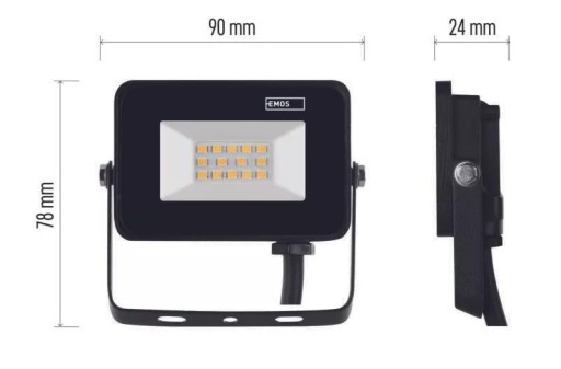 Halogénový, neutrálny reflektor 900 lm 10,5 W IP65