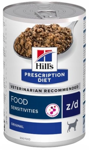 Hill's PD z/d Food Sensitivity Active Biome, mokré krmivo pre psov, 370 g