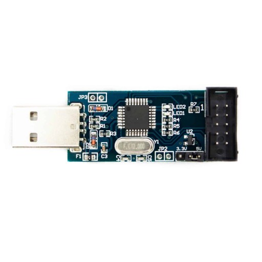 ATMEL USBasp USBISP AVR ISP programátor + páska