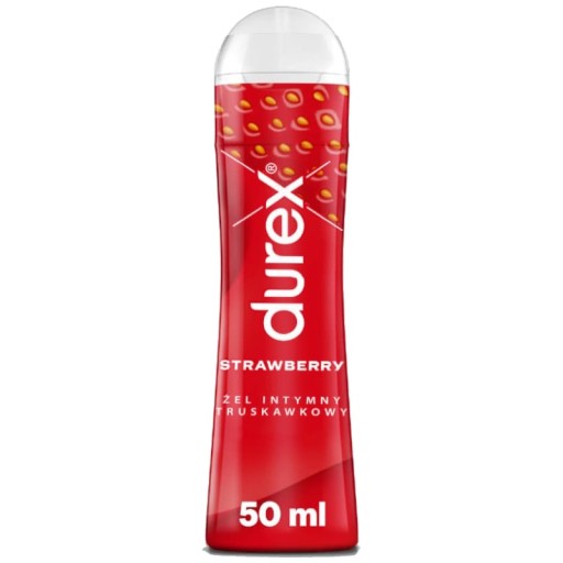 DUREX PLAY STRAWBERRY Intímny gél s príchuťou 50 ml hydratačný ľahký lubrikant