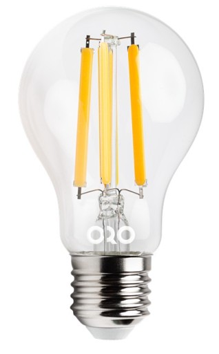 DEKORATÍVNA ŽIAROVKA E27 7W 808LM 3K SKLENÁ LED-POL.