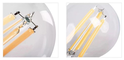 Kanlux LED ozdobná žiarovka s veľkým závitom E27 10W=100W 1520lm teplá