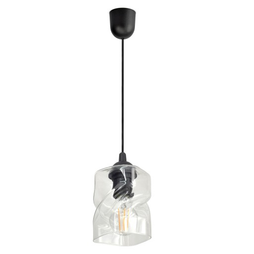 Sklenené závesné stropné svietidlo Luster 262T LED