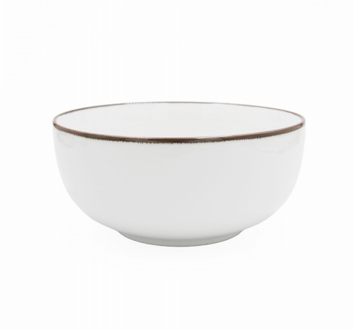 Miska šalátová 16 cm Rustikálna Snehovo biela Alumina PORCELANA BOGUCICE