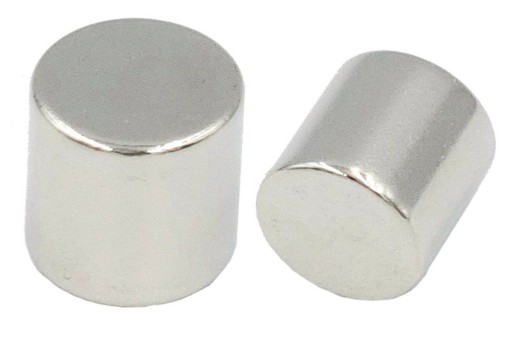 SILNÝ VALEC NEODYMOVÝ MAGNET 8x8 - SADA 2 / NEODYMOVÉ MAGNETY /