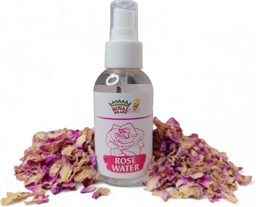 HYDROLAT Z KVETOV DAMASCENCE RUŽE 100% PRÍRODNÝ 100ml RUŽOVÁ VODA 0,1L