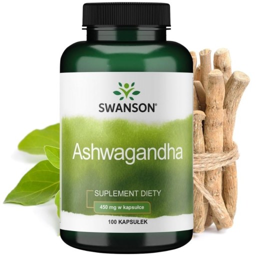 SWANSON ASHWAGANDHA 450 mg 100 kapsúl.