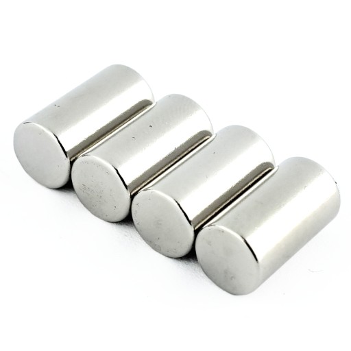 VALEC NEODYMOVÝ MAGNET 8x15 N38 SADA 4 ks