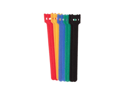 Pás na suchý zips - organizér káblov 150 mm x 12 mm - sada 12 ks (1000)