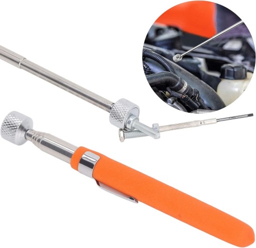 MAGNETICKÝ CHAPAČ DIELNA ROZPÍŠŤACÍ TELESKOPICKÝ 66 cm SILNÝ MAGNET