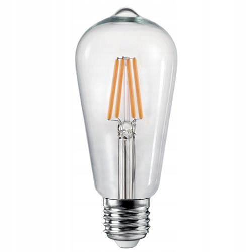 E27 ST64 10W retro teplá LED žiarovka