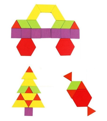 DREVENÁ HRA MONTESSORI PUZZLE 180 dielikov