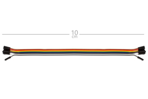 Drôty káble Prepojky samice - samice 10cm 10ks