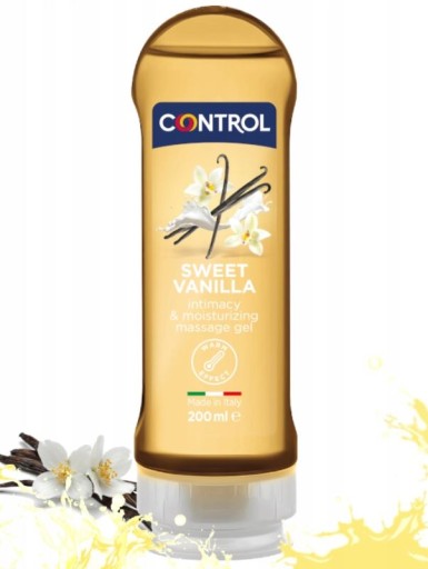 CONTROL SWEET VANILLA INTÍMNY masážny gél 200 ml